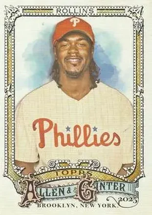 2025 Topps Allen & Ginter #159 Jimmy Rollins