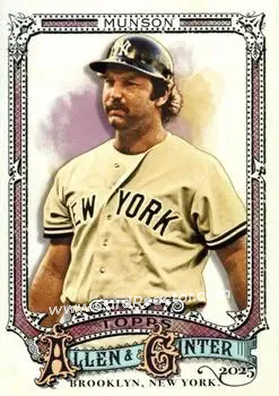 Front of Thurman Munson