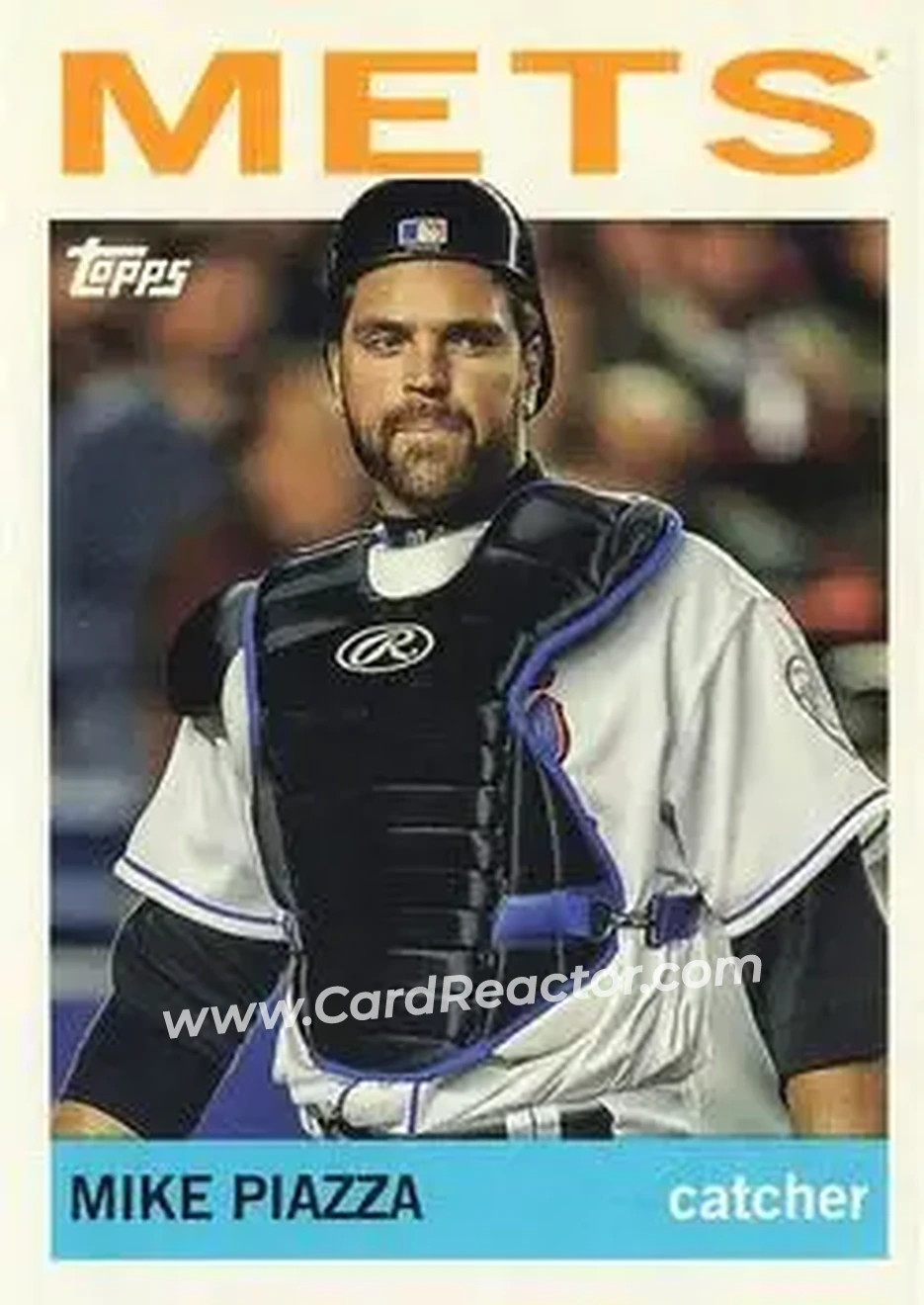 Front of Mike Piazza