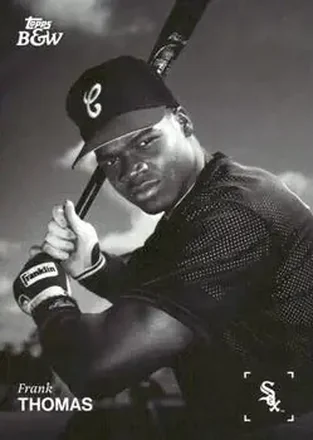 2025 Topps Black & White #125 Frank Thomas