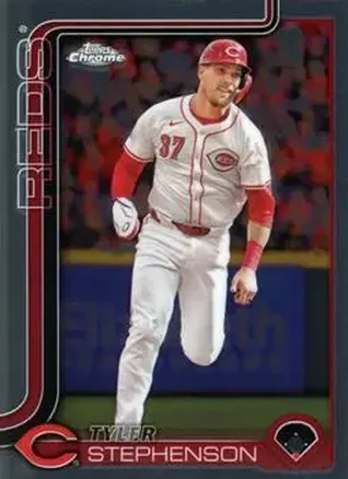 2025 Topps Chrome #112 Tyler Stephenson