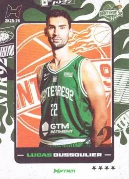2025-26 Kptain Nanterre 92 #8 - Lucas Dussoulier - Nanterre 92 - Front