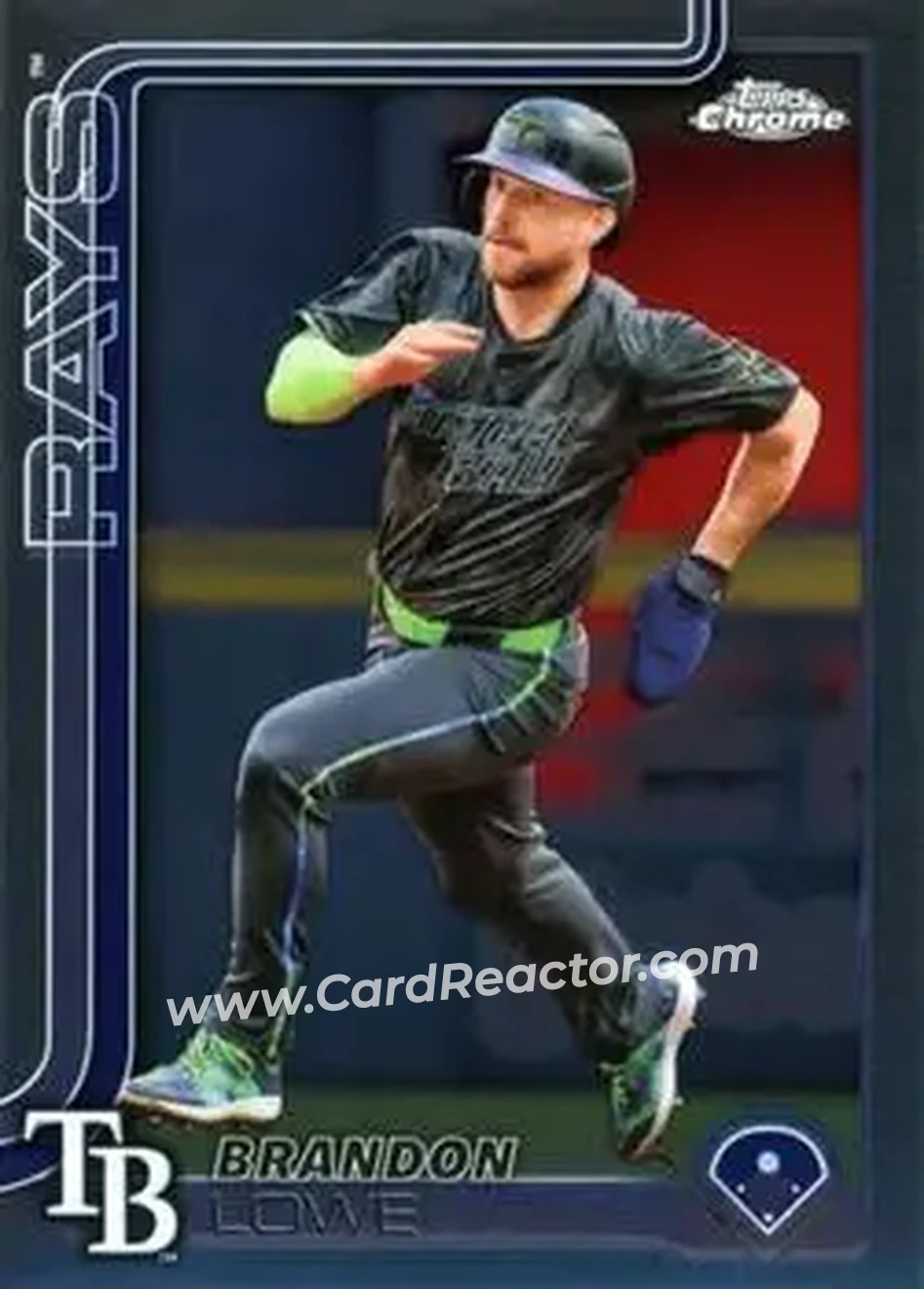 Front of Brandon Lowe