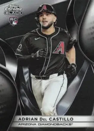 2025 Topps Chrome Black #122 Adrian Del Castillo