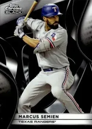 2025 Topps Chrome Black #124 Marcus Semien