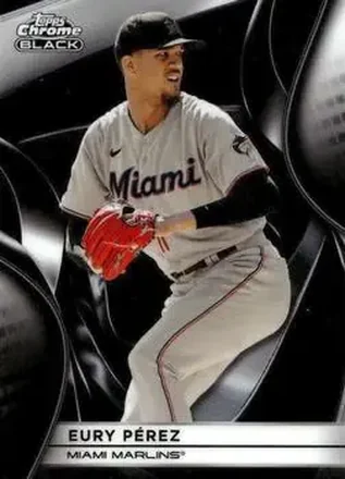 2025 Topps Chrome Black #125 Eury Pérez