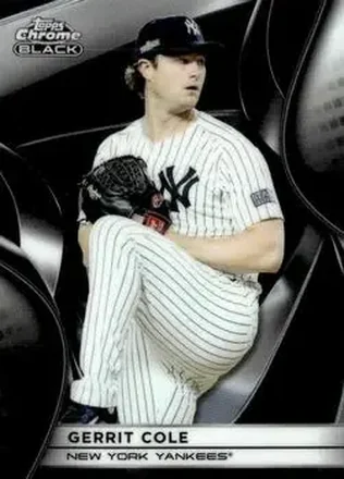 2025 Topps Chrome Black #126 Gerrit Cole