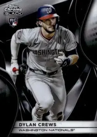 2025 Topps Chrome Black #127 Dylan Crews