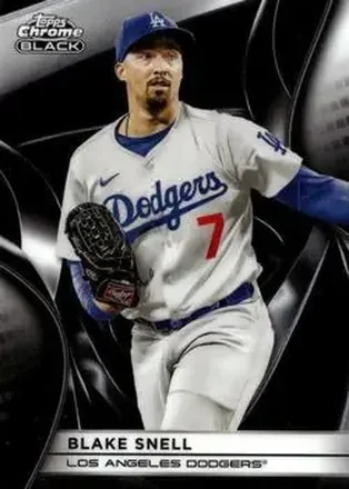 2025 Topps Chrome Black #129 Blake Snell