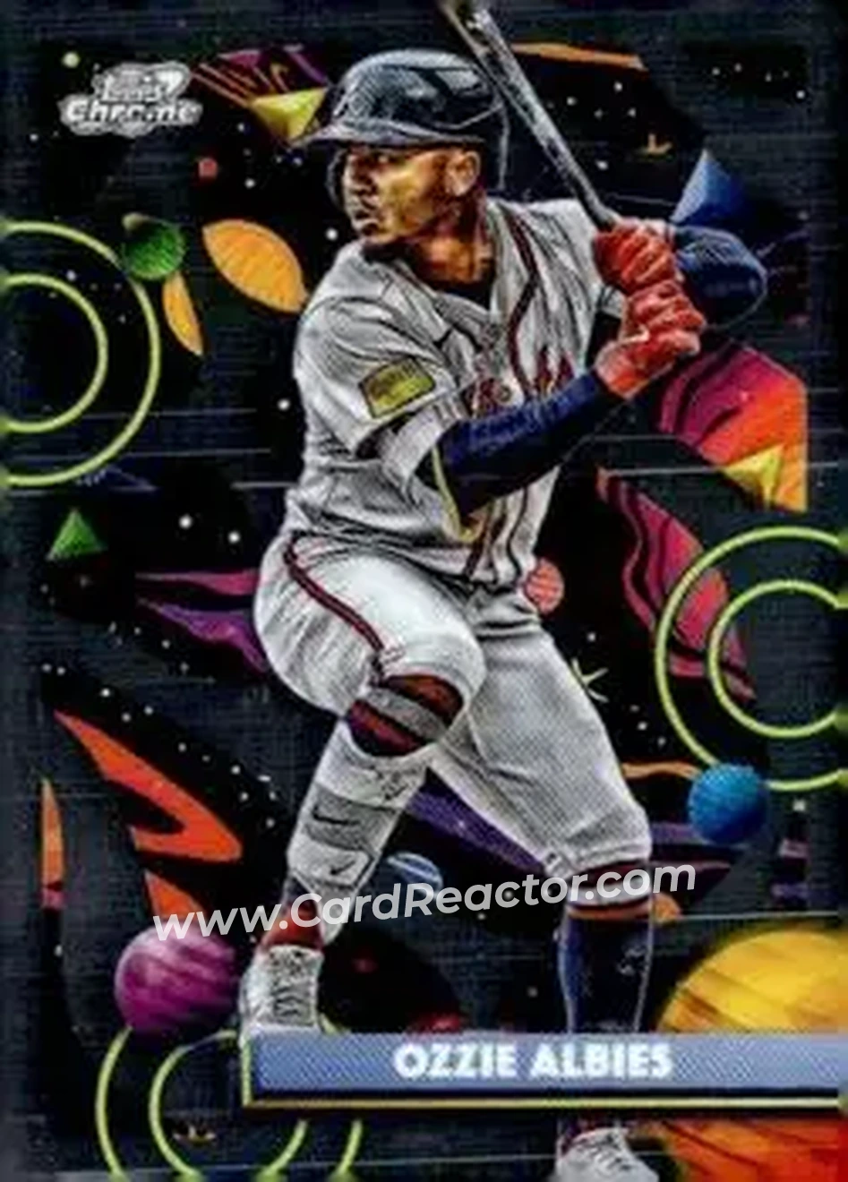 2025 Topps Chrome Cosmic #109 Ozzie Albies