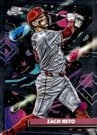 2025 Topps Chrome Cosmic #113 Zach Neto