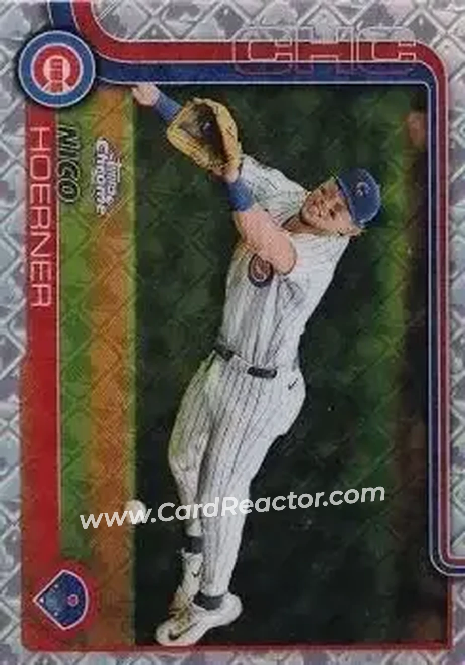 2025 Topps Chrome Logofractor Edition #107 Nico Hoerner