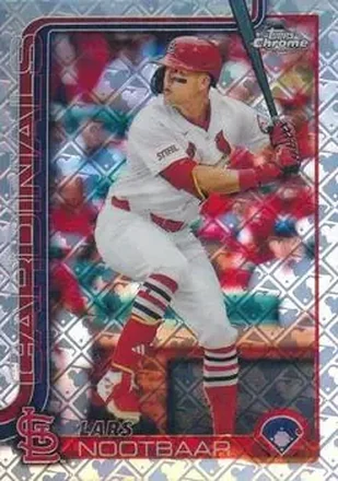 2025 Topps Chrome Logofractor Edition #108 Lars Nootbaar