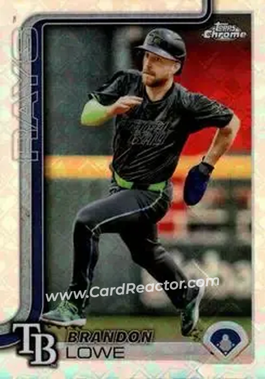 2025 Topps Chrome Logofractor Edition #113 Brandon Lowe