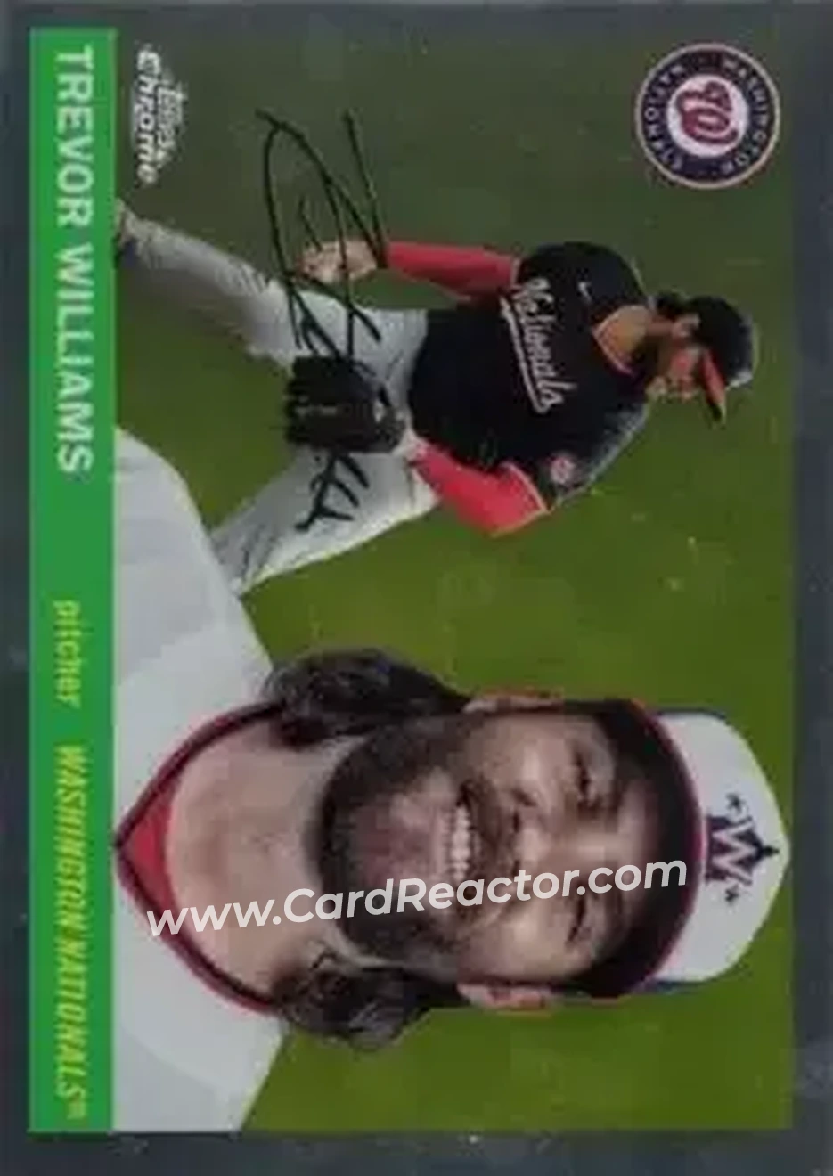Front of Trevor Williams