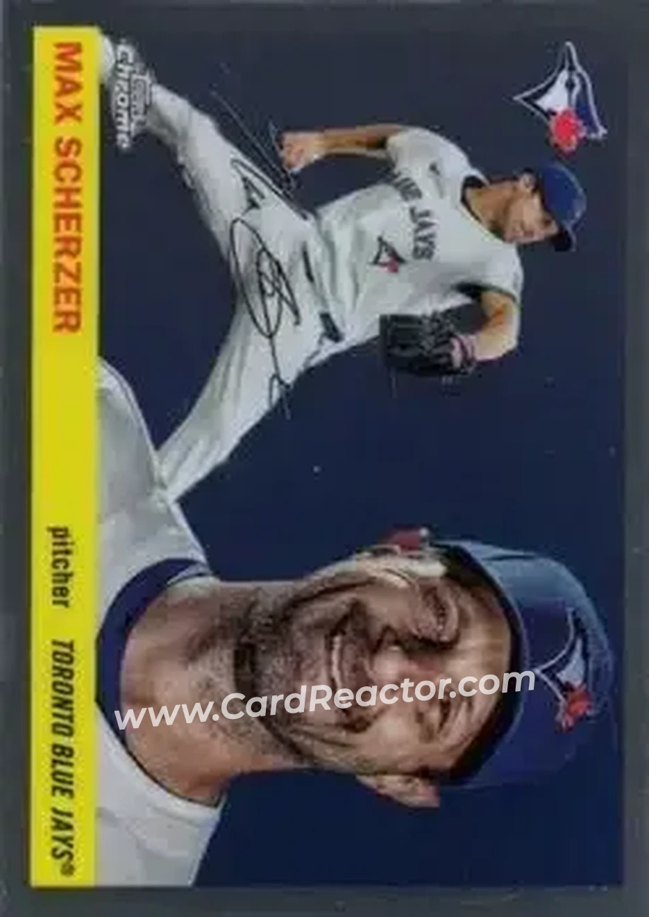 Front of Max Scherzer