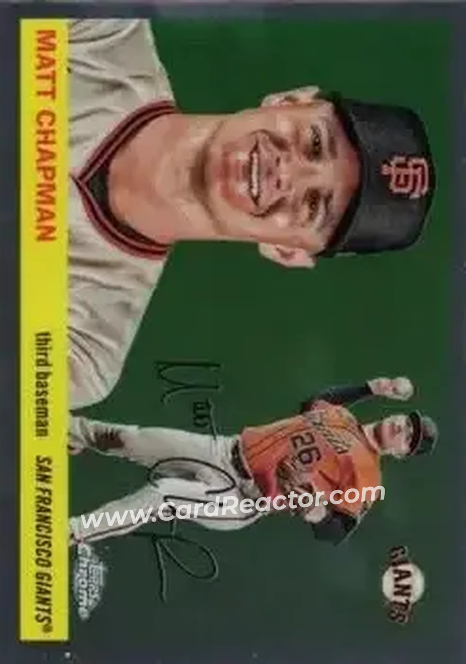 Front of Matt Chapman
