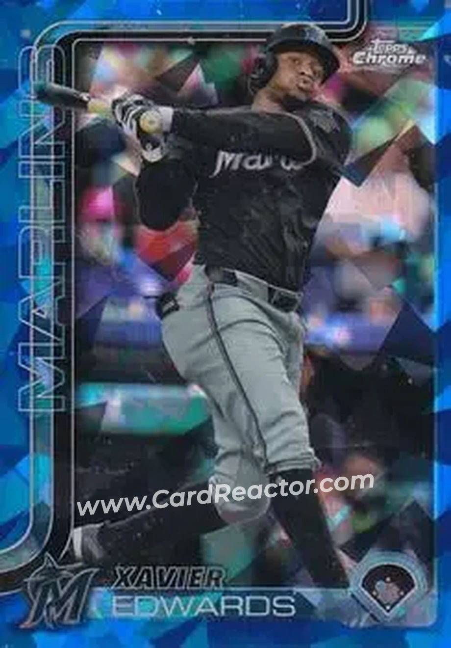 2025 Topps Chrome Sapphire Edition #115 Xavier Edwards