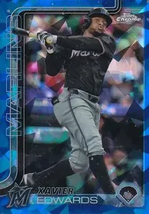 2025 Topps Chrome Sapphire Edition #115 Xavier Edwards