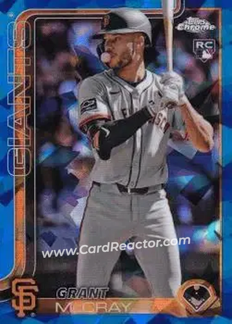 2025 Topps Chrome Sapphire Edition #116 Grant McCray