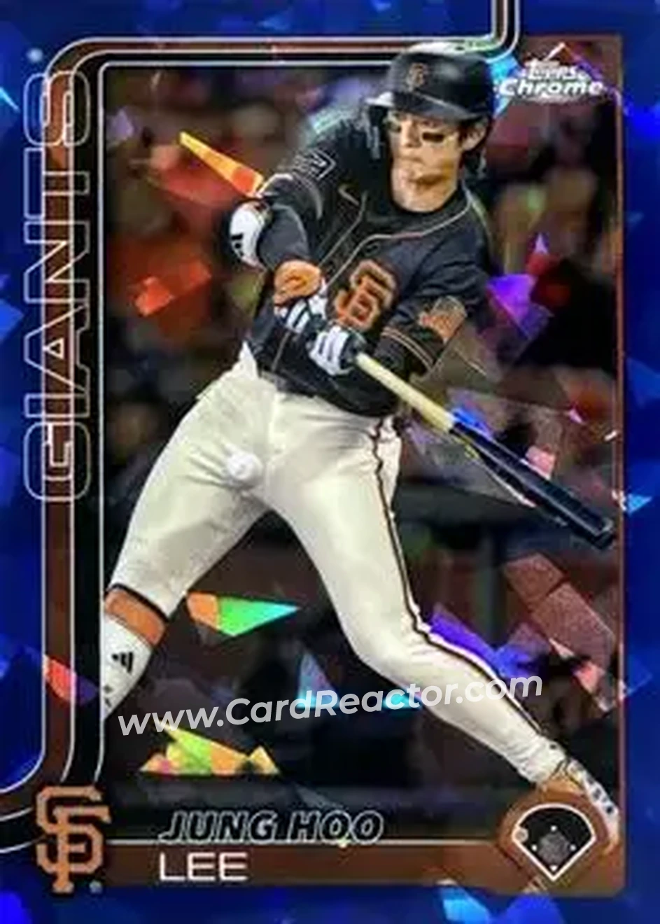 2025 Topps Chrome Sapphire Edition #119 Jung Hoo Lee