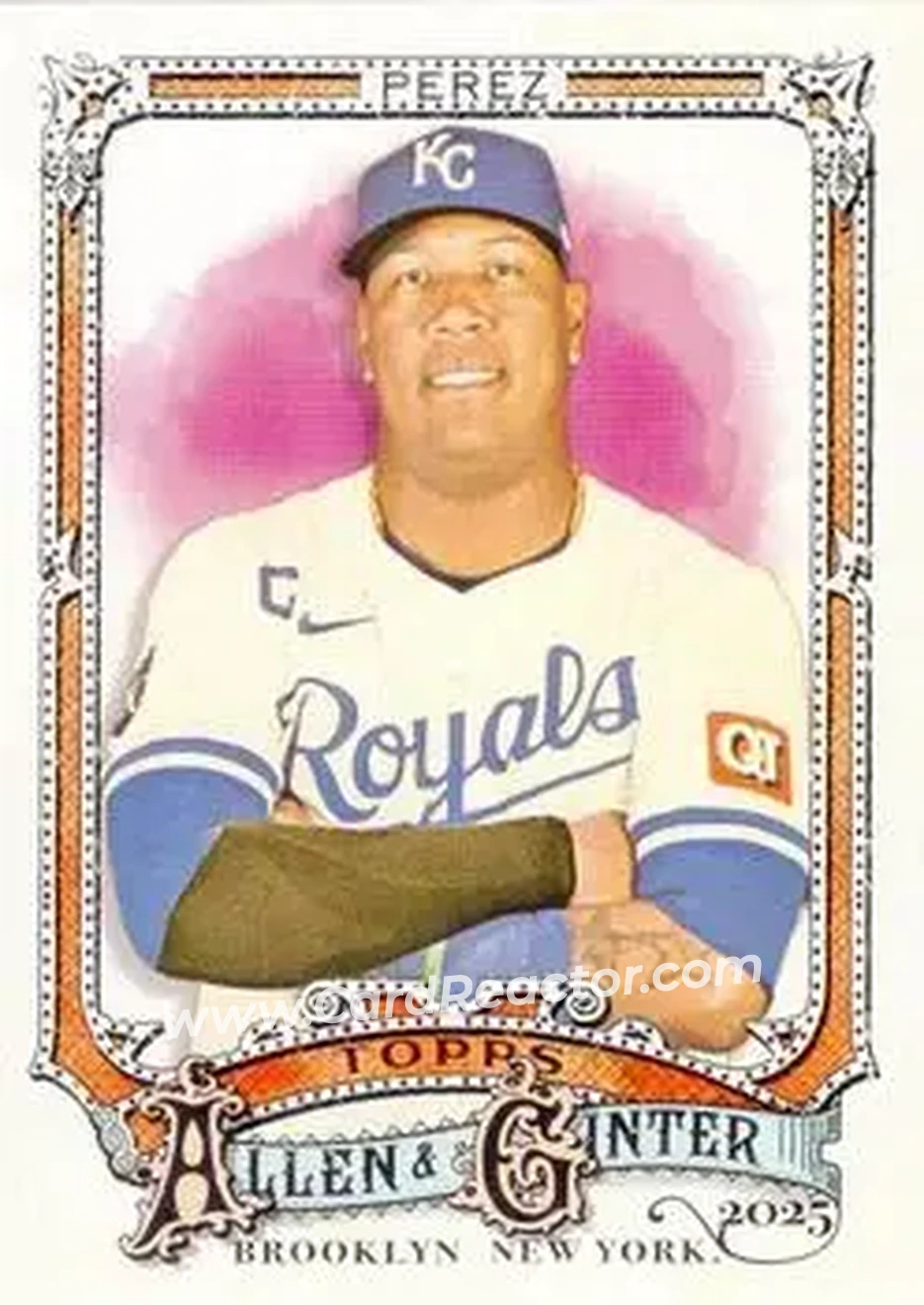 Front of Salvador Perez