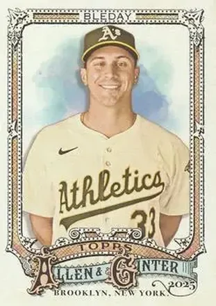 2025 Topps Allen & Ginter #166 JJ Bleday