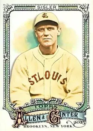 2025 Topps Allen & Ginter #170 George Sisler