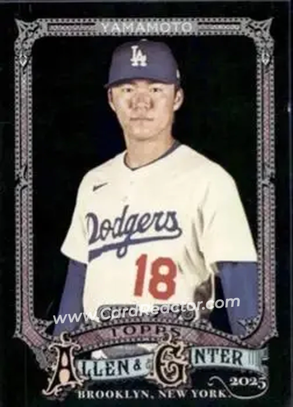 Front of Yoshinobu Yamamoto