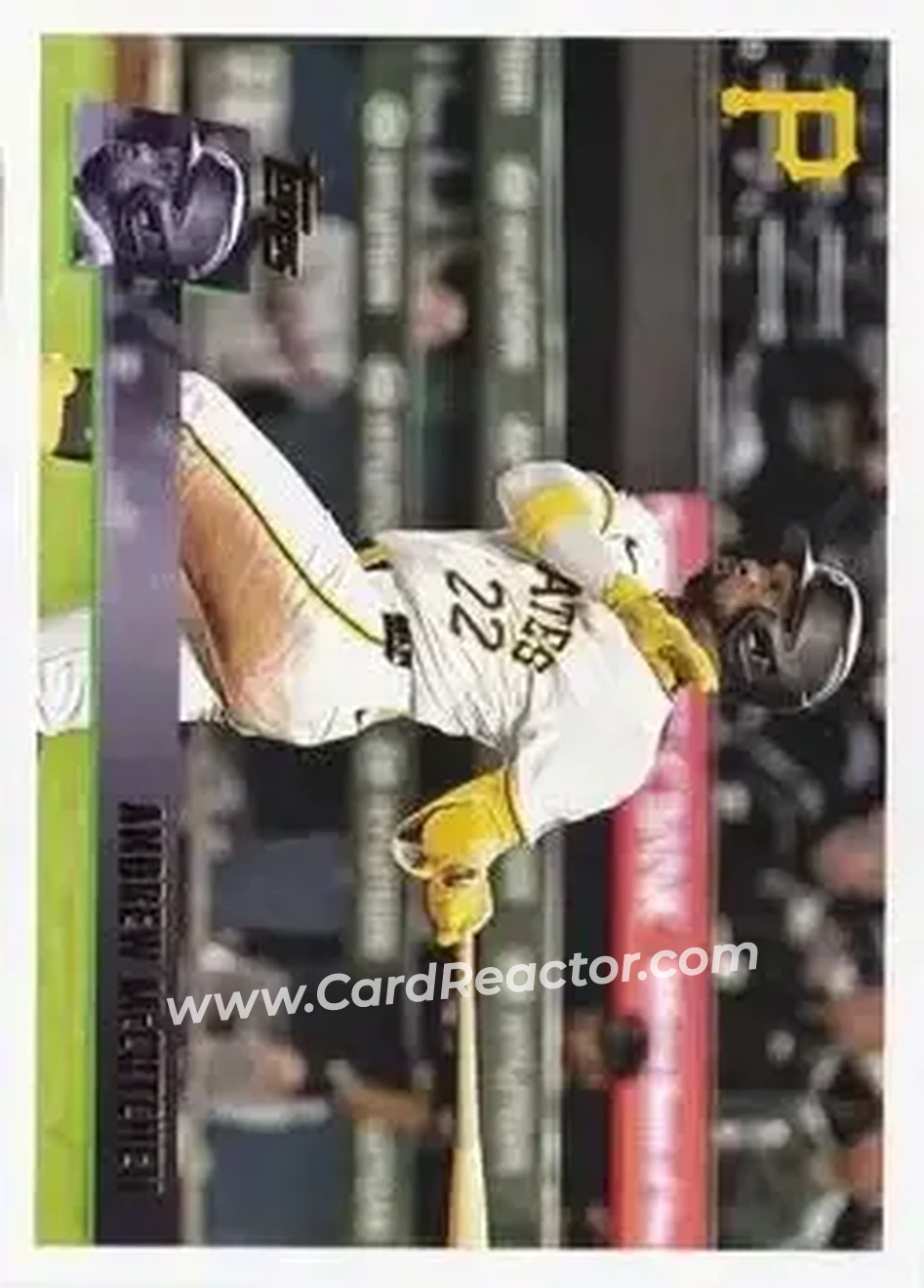 Front of Andrew McCutchen