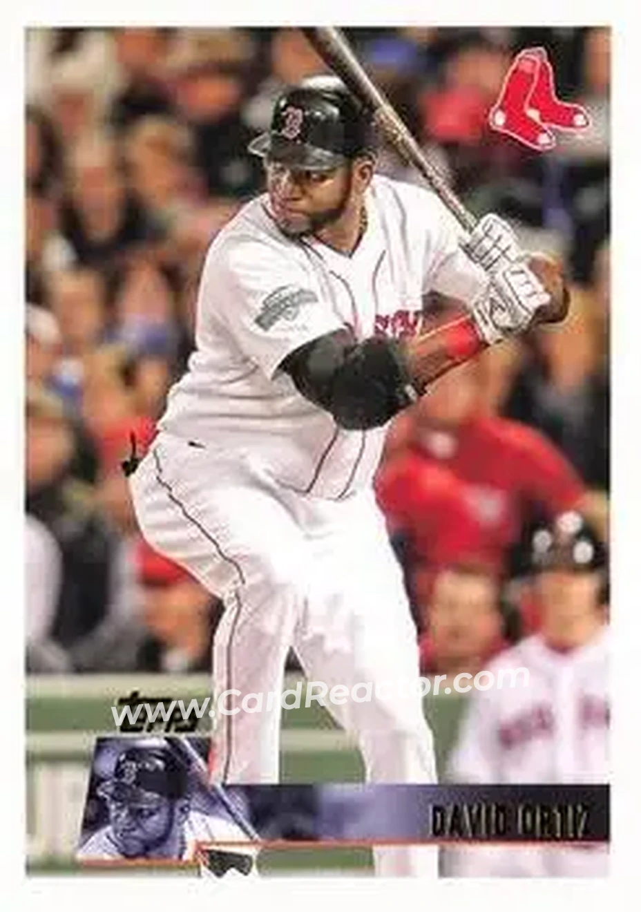 Front of David Ortiz
