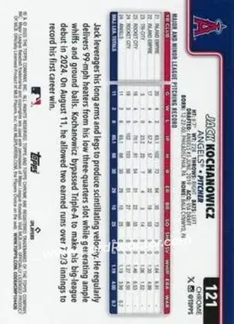 Back of Jack Kochanowicz