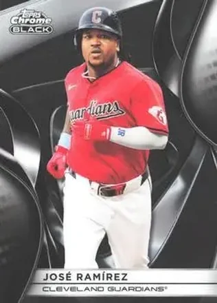 2025 Topps Chrome Black #133 José Ramírez