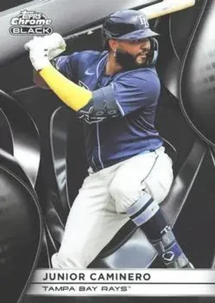 2025 Topps Chrome Black #135 Junior Caminero