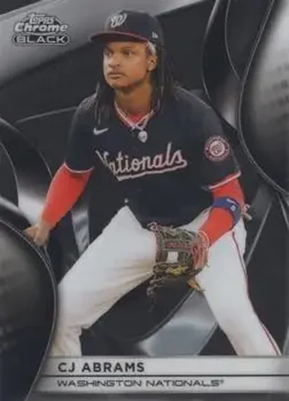 2025 Topps Chrome Black #137 CJ Abrams