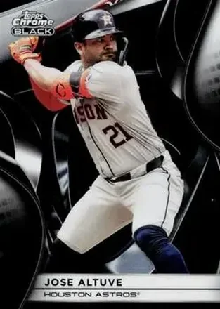 2025 Topps Chrome Black #139 Jose Altuve