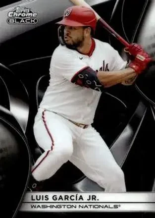 2025 Topps Chrome Black #140 Luis García Jr.