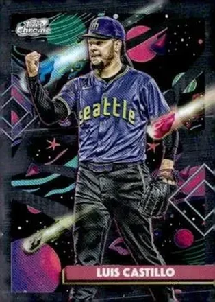 2025 Topps Chrome Cosmic #121 Luis Castillo