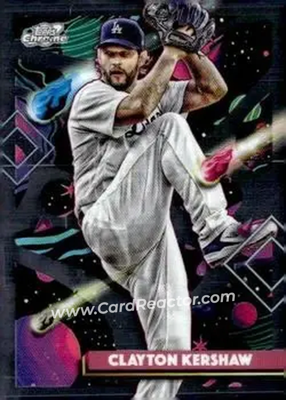 2025 Topps Chrome Cosmic #128 Clayton Kershaw