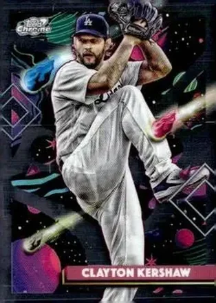 2025 Topps Chrome Cosmic #128 Clayton Kershaw