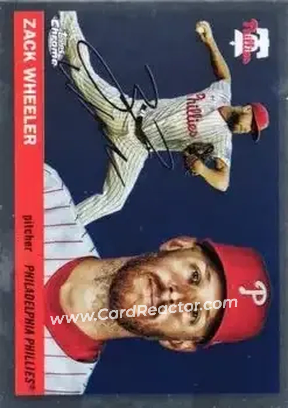 Front of Zack Wheeler