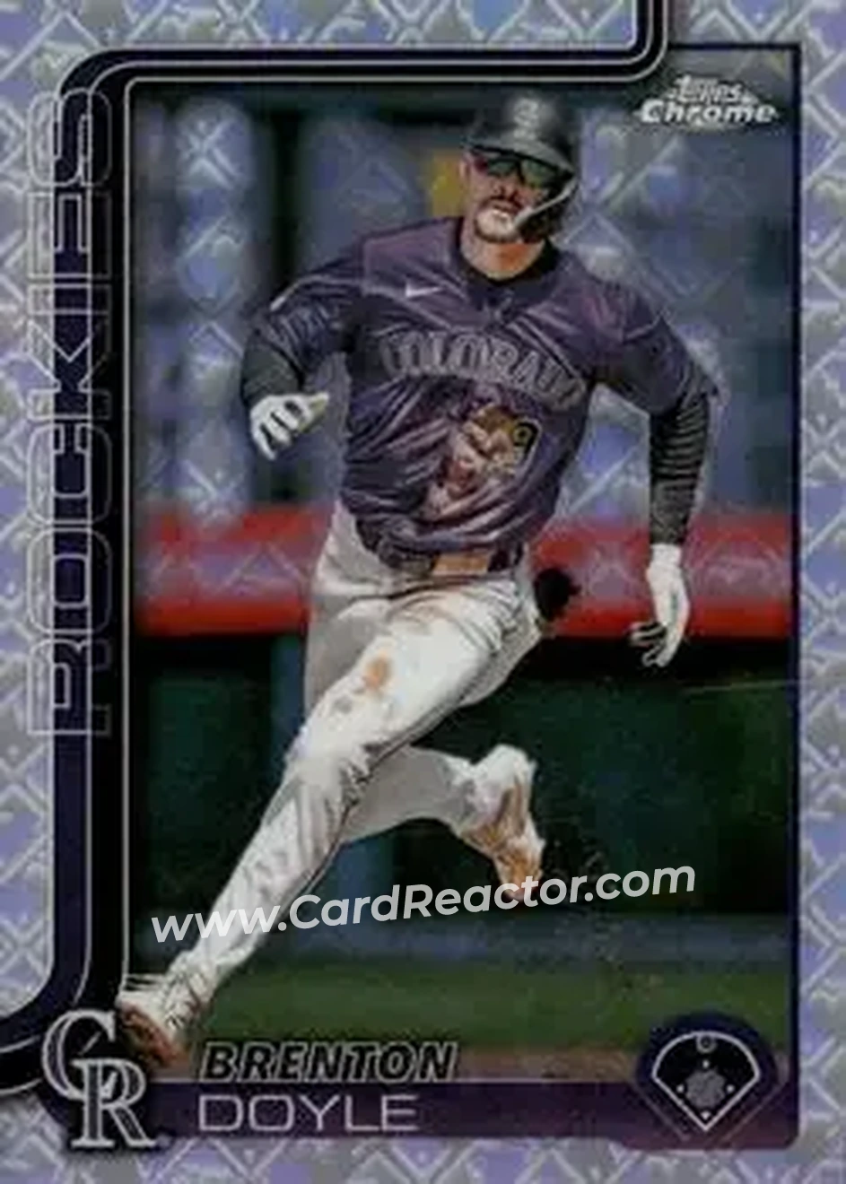 2025 Topps Chrome Logofractor Edition #118 Brenton Doyle