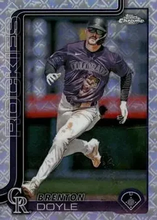 2025 Topps Chrome Logofractor Edition #118 Brenton Doyle
