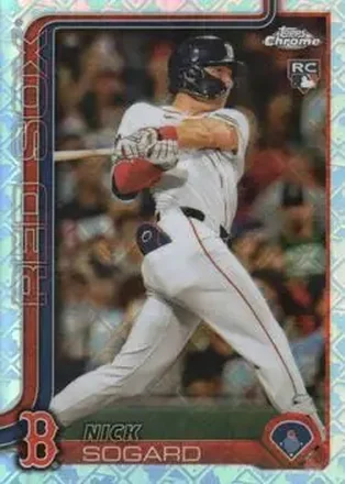 2025 Topps Chrome Logofractor Edition #123 Nick Sogard
