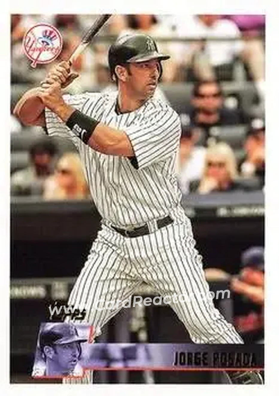 Front of Jorge Posada