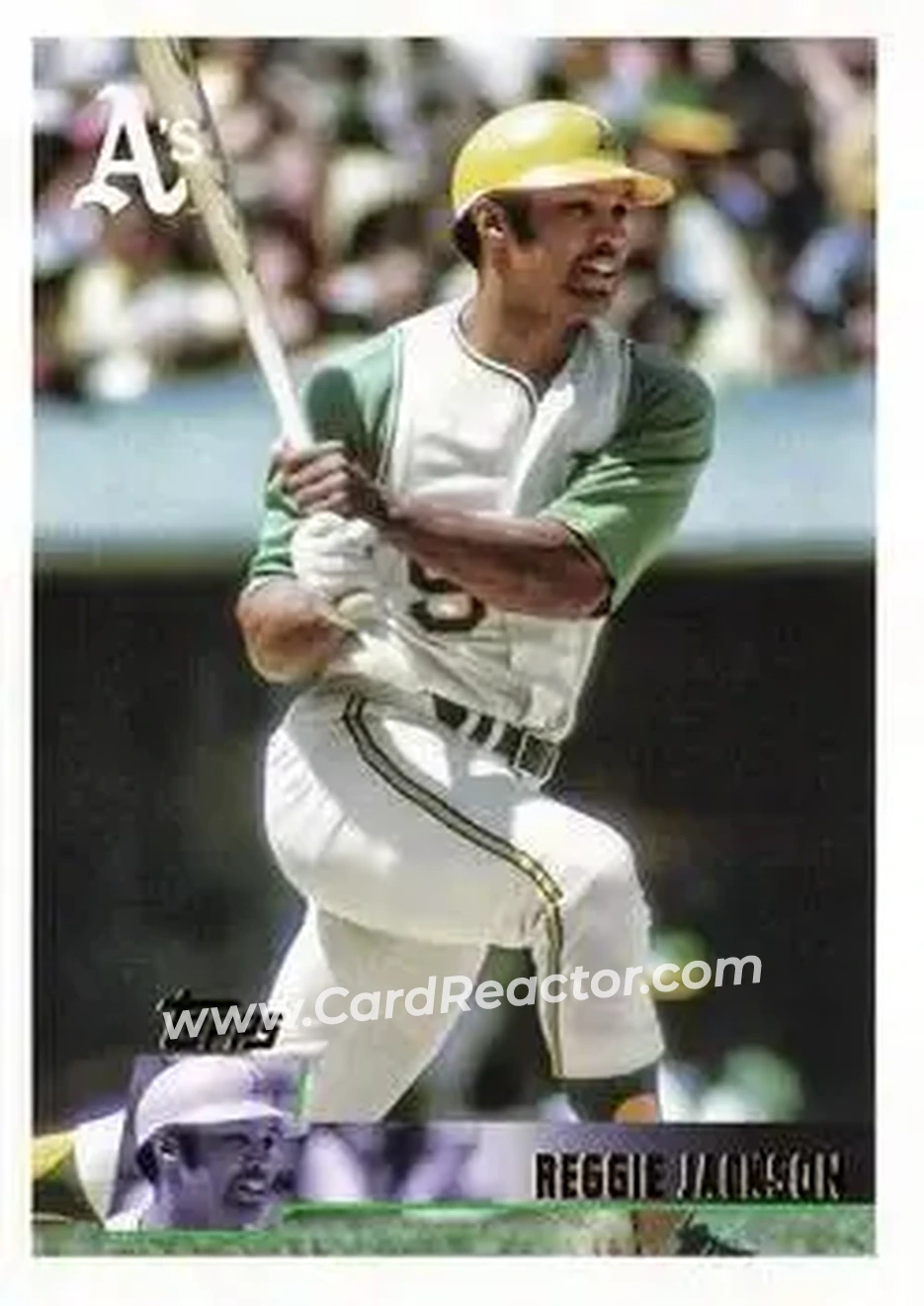 Front of Reggie Jackson (b.1946 OF)