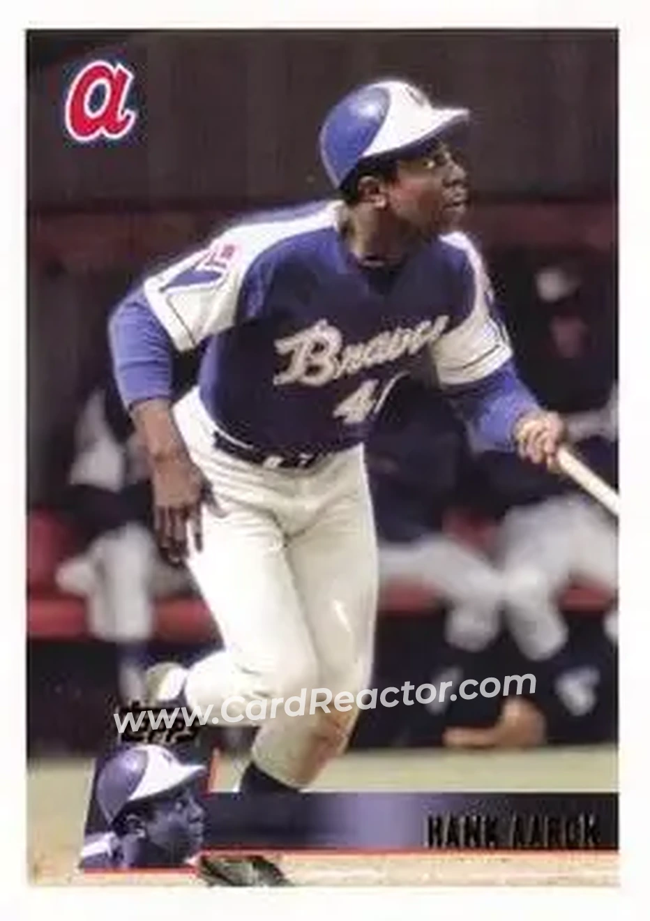 Front of Hank Aaron