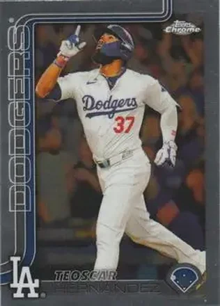 2025 Topps Chrome #128 Teoscar Hernández