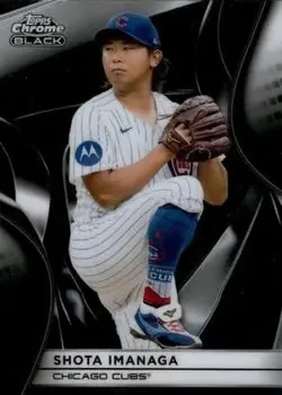 2025 Topps Chrome Black #141 Shota Imanaga