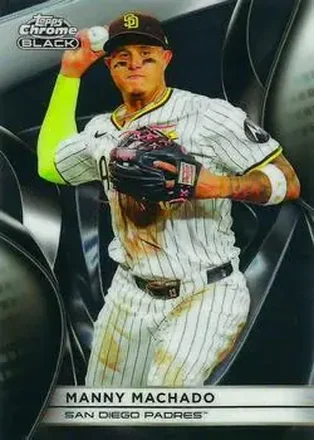 2025 Topps Chrome Black #142 Manny Machado